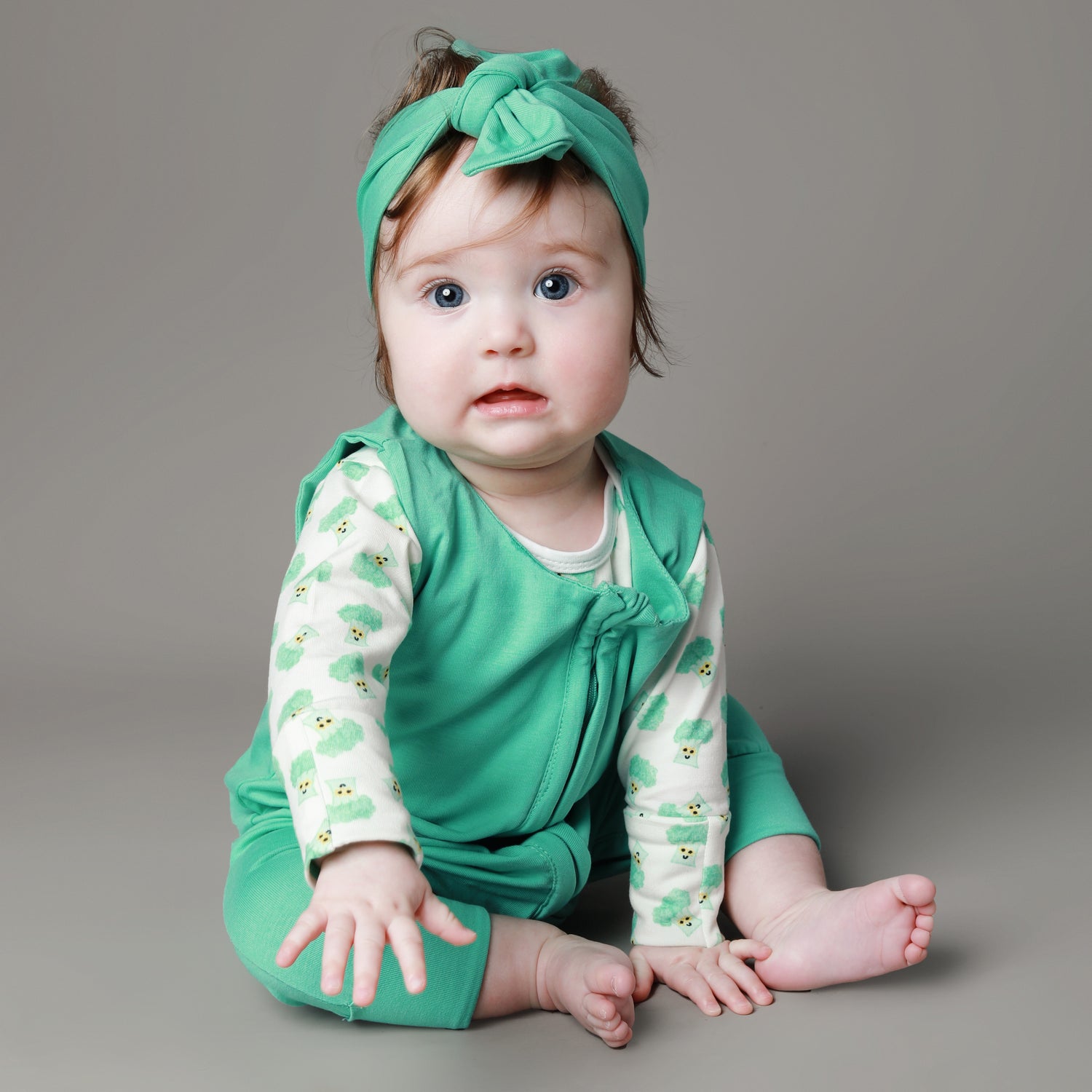 Bamboo Cotton Baby Bow Headband