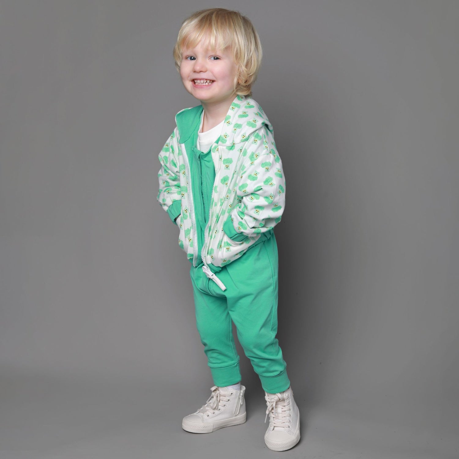 Reversible Bamboo Cotton Hoodie